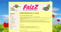 Desktop Screenshot of frizz-seelow.de
