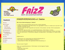 Tablet Screenshot of frizz-seelow.de